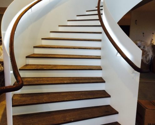 Ebony TreadsStudio Italia Staircase